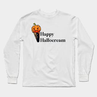 happy hallocream Long Sleeve T-Shirt